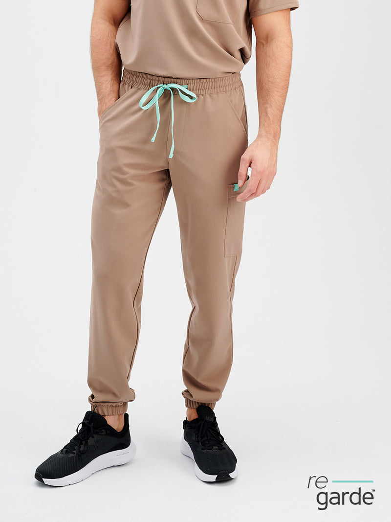 WILLIAM RE-GARDE™ - TAUPE - Men's Jogger Pants|| WILLIAM RE-GARDE™ - TAUPE - Pantalon Jogger