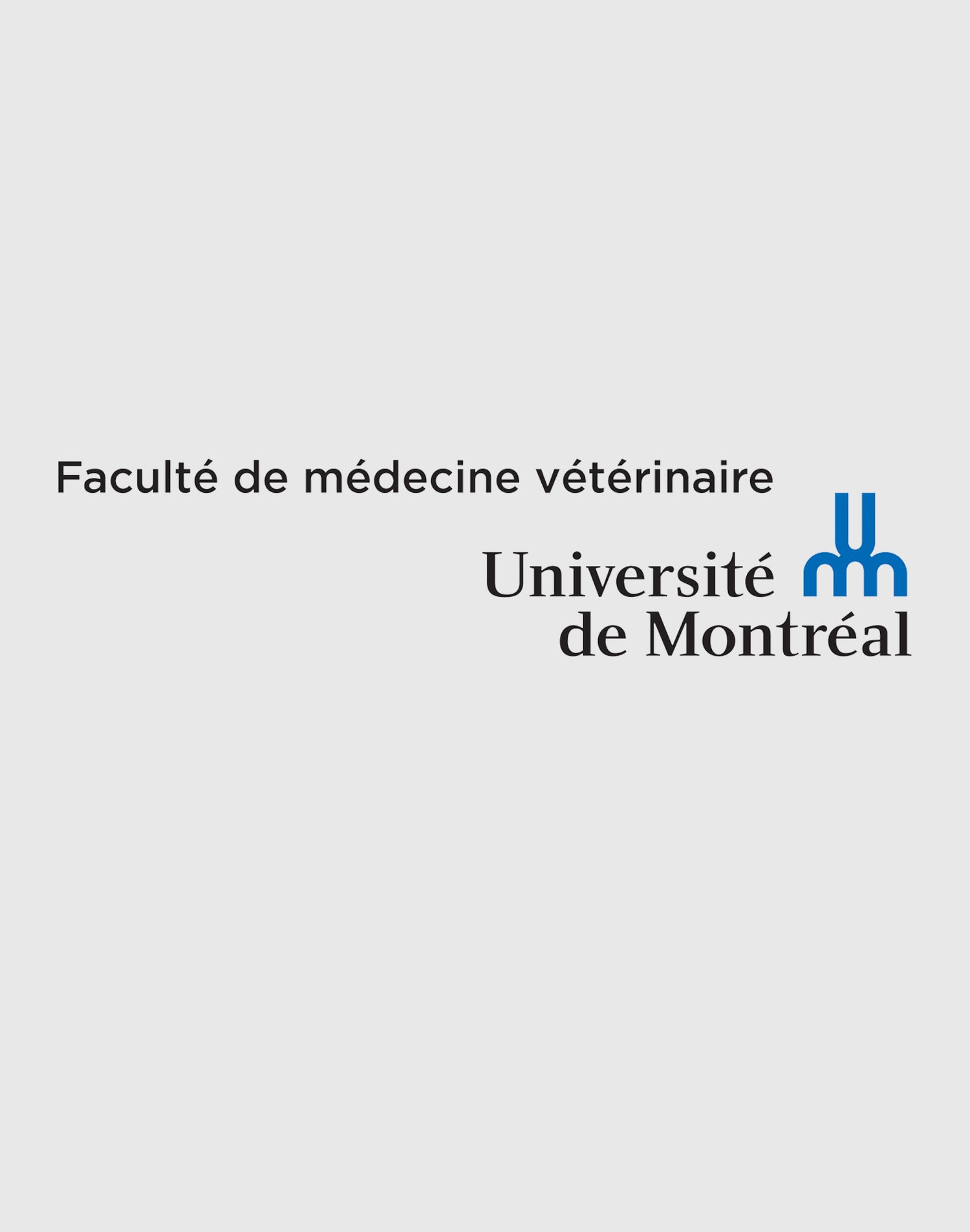 Faculté de médecine vétérinaire UDEM - EMBROIDERY